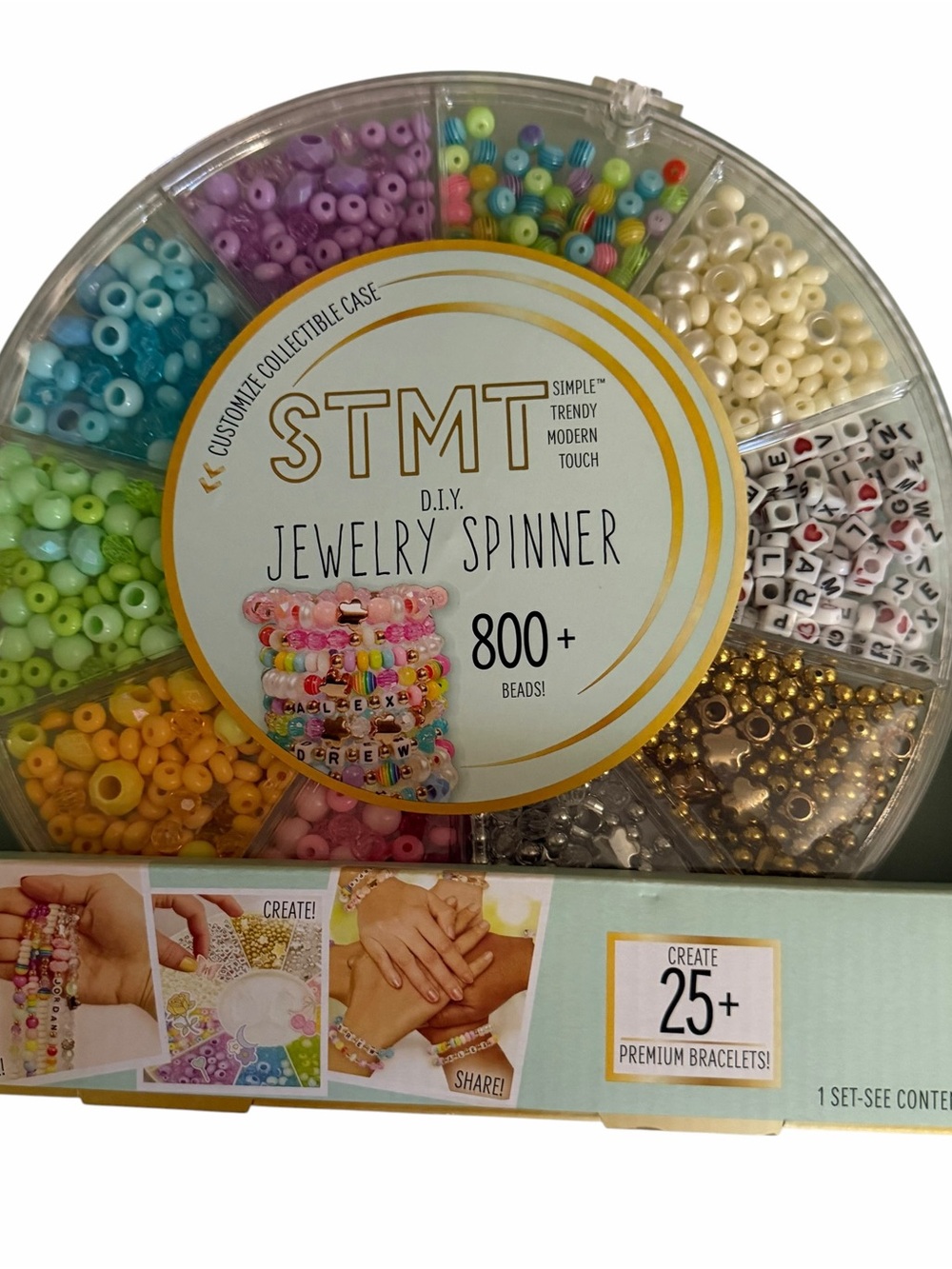 STMT D.I.Y. Jewelry Spinner Bead Kit‎ - Pastel Multicolor